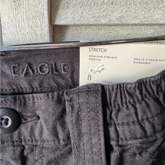 American Eagle Outfitters Women’s  Black Cargo Pants. Size 8. NWT. Streetwear - Picture 3 of 16